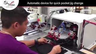 PS342-FG2SIP.V2 - AUTOMATIC PROGRAMMABLE POCKET SETTER UNIT FOR JEANS & PANTS