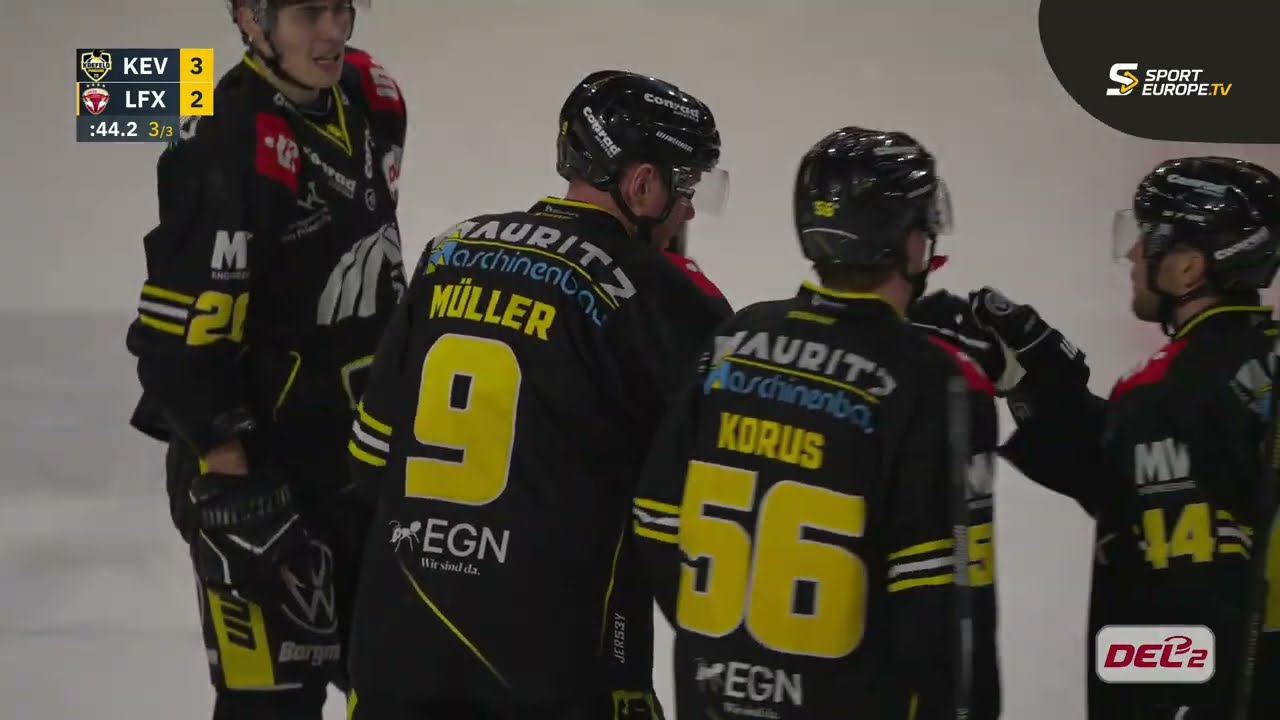 Können die Pinguine den Fokus hochhalten? - Krefeld gegen Weißwasser die Highlights 