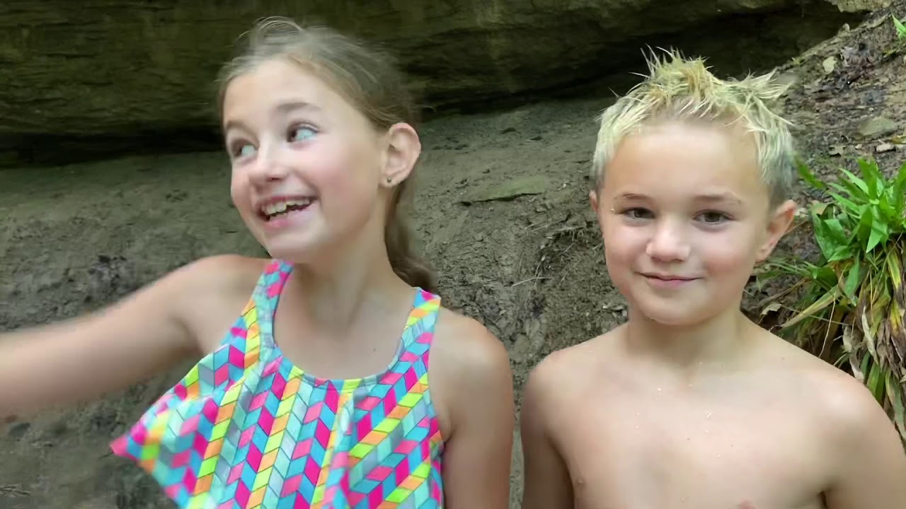 WATERFALL trail adventure [Crazy Kidz TV] - YouTube