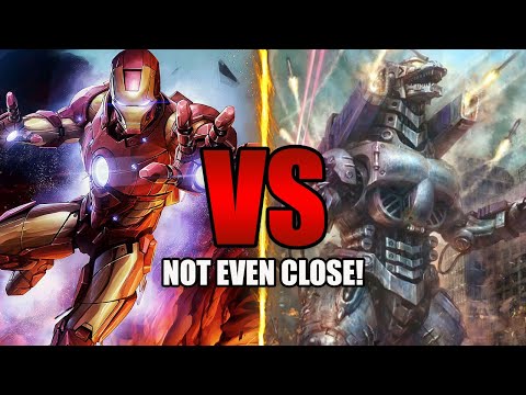 Why Iron Man VS MechaGodzilla Isn’t Even Close!