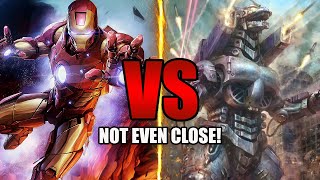 Why Iron Man VS MechaGodzilla Isn't Even Close!