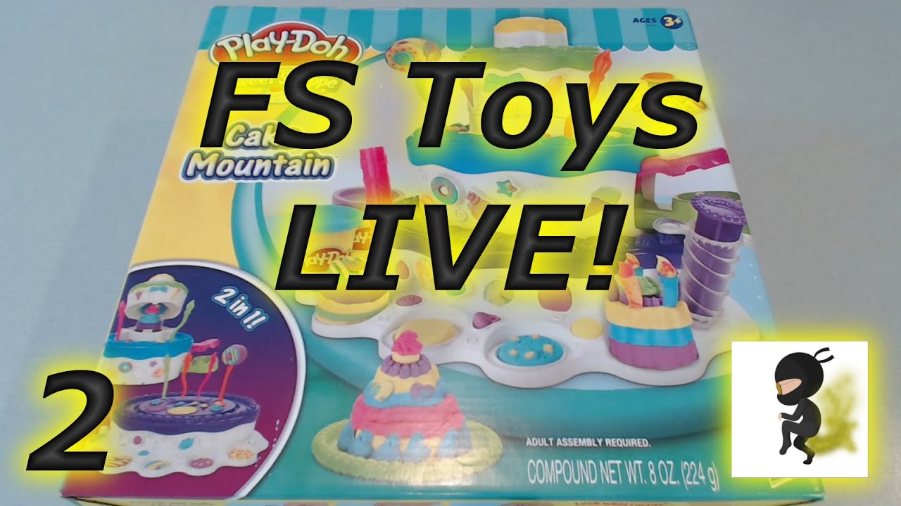 FS Toys Live 2! Play-Doh Cake Mountain!