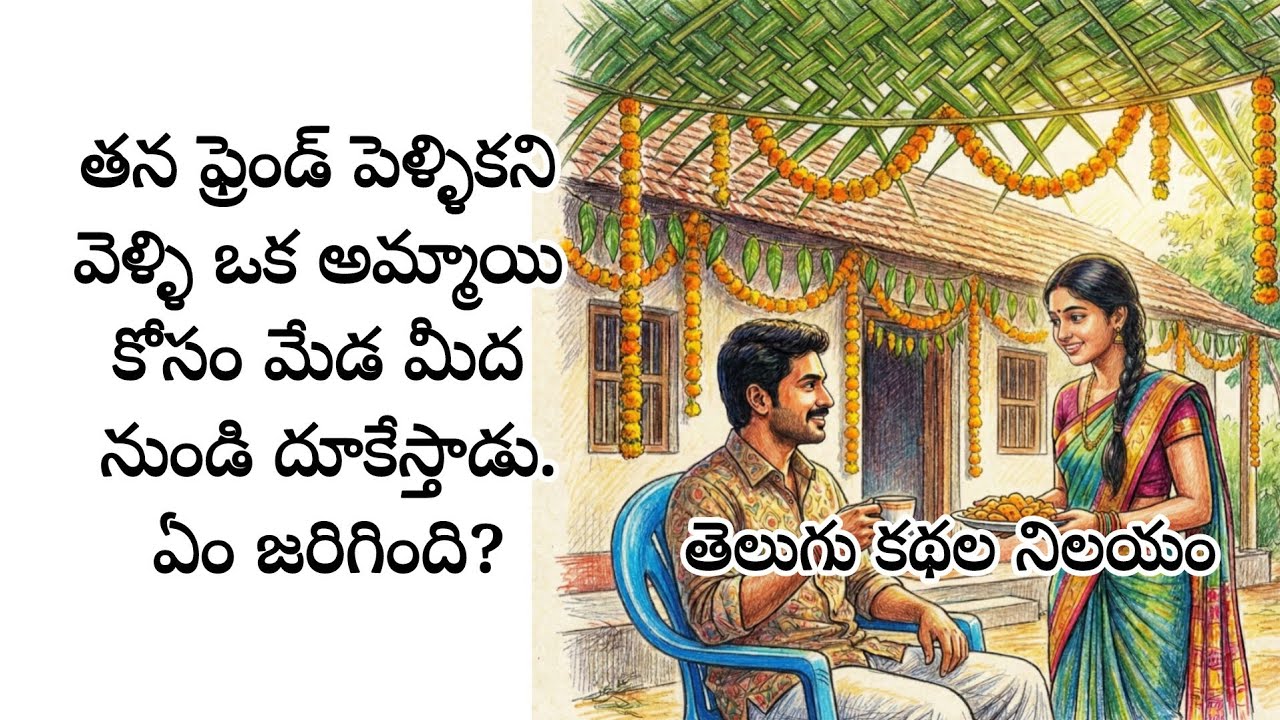 తన ఫ్రెండ్ పెళ్ళికని వెళ్ళి ఒక అమ్మాయి కోసం మేడ మీద నుండి దూకేస్తాడు.ఏం జరిగింది?