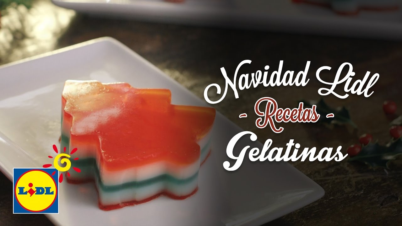 Gelatina 🍮🎄 Recetas de Navidad Lidl España YouTube
