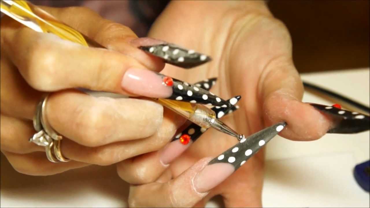 Black french with a bow