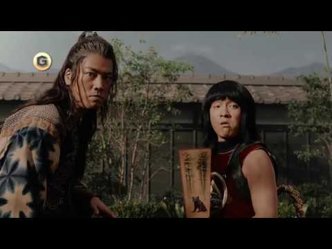 KDDI au CM 三太郎 桃太郎 「ダブルス」篇