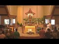 Ss charles  helena church  easter sunday mass 33124