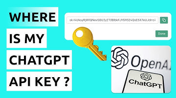 Where is My ChatGPT API KEY 🔑