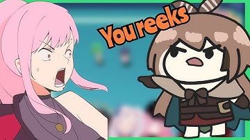 Mumei Trash talk Calli |Hololive EN|