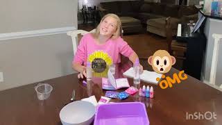 Original Stationery Mini Unicorn Slime Kit