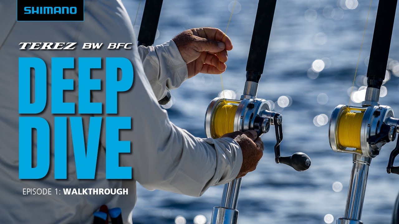 Kite Fishing Tackle for Sailfish  Episode 1: Shimano Terez BW BFC Series 