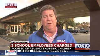 Teacher and aides charged with abusing students