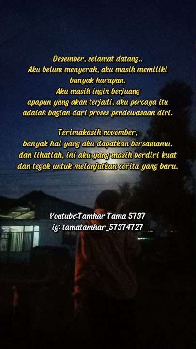 Story Wa Selamat Datang Bulan Desember✨