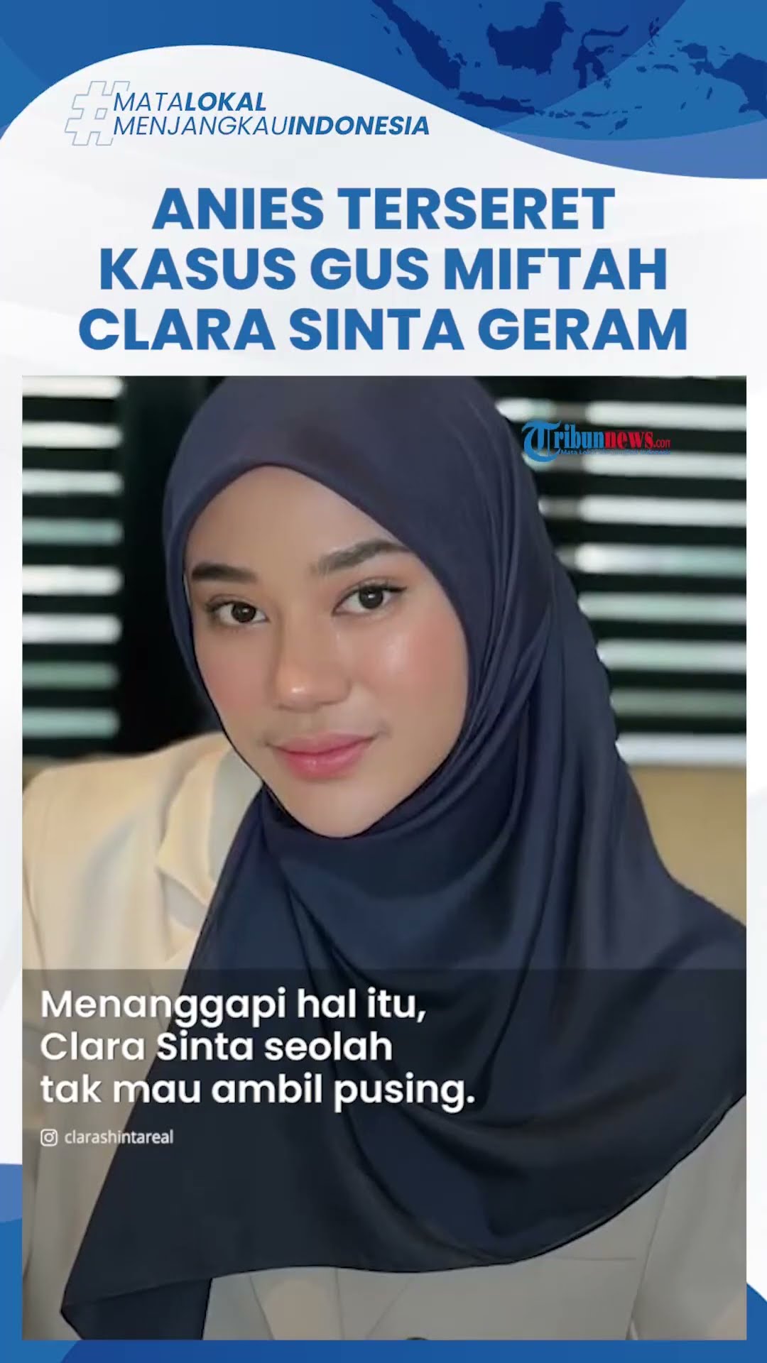 Clara Sinta Kesal Nama Anies Baswedan Dikait-kaitkan Kasus Penghinaan Gus Miftah: Aku yang Gak Enak