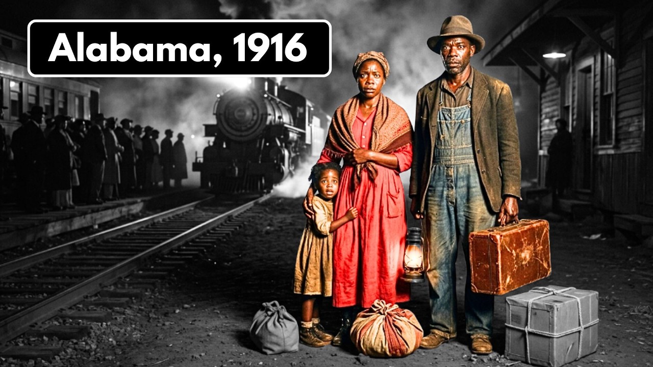 (Alabama, 1916) Why 500,000 Black People Fled the State With Nothing in Their Hands