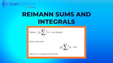 A level Edexcel June 2022 Paper 1 Q4 - Reimann Sums and Integrals | ExamSolutions