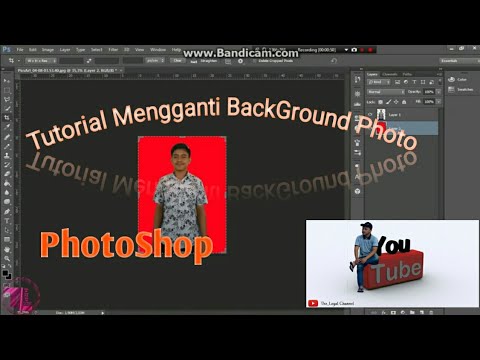 Mengganti Background Poto Di PhotoShop || Photoshop Tutorial