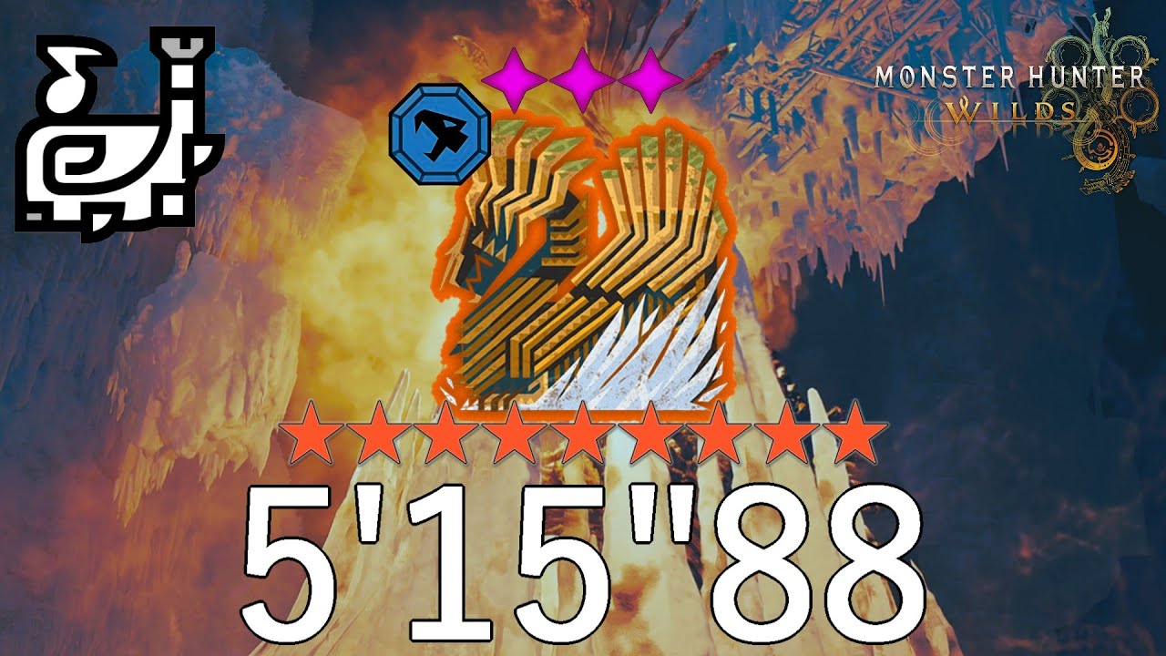 【MHWs PC】凍え知れ、安寧の睡郷 歴戦王ジン・ダハド 狩猟笛 ソロ 5'15