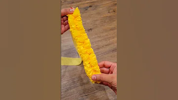 Make Beautiful Garlands Using Paper Youtubeshorts Shorts Trendingshorts 