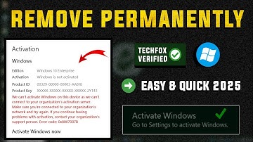 Remove "Activate Windows" Watermark Permanently in 2025 for free | 100% Working Method
