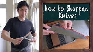 怎麼磨刀保養刀子/Knives Maintenance |MASAの料理ABC