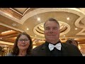 Port Monkeys Live from the Crown Princess, Day 3, The Captain’s Champagne Waterfall