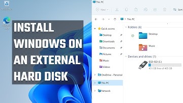 How to Install Windows on an External Hard Disk Drive or SSD or USB using Rufus | Portable Windows
