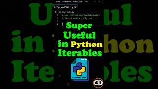 Super Useful in Python Iterables #coding #python #programming
