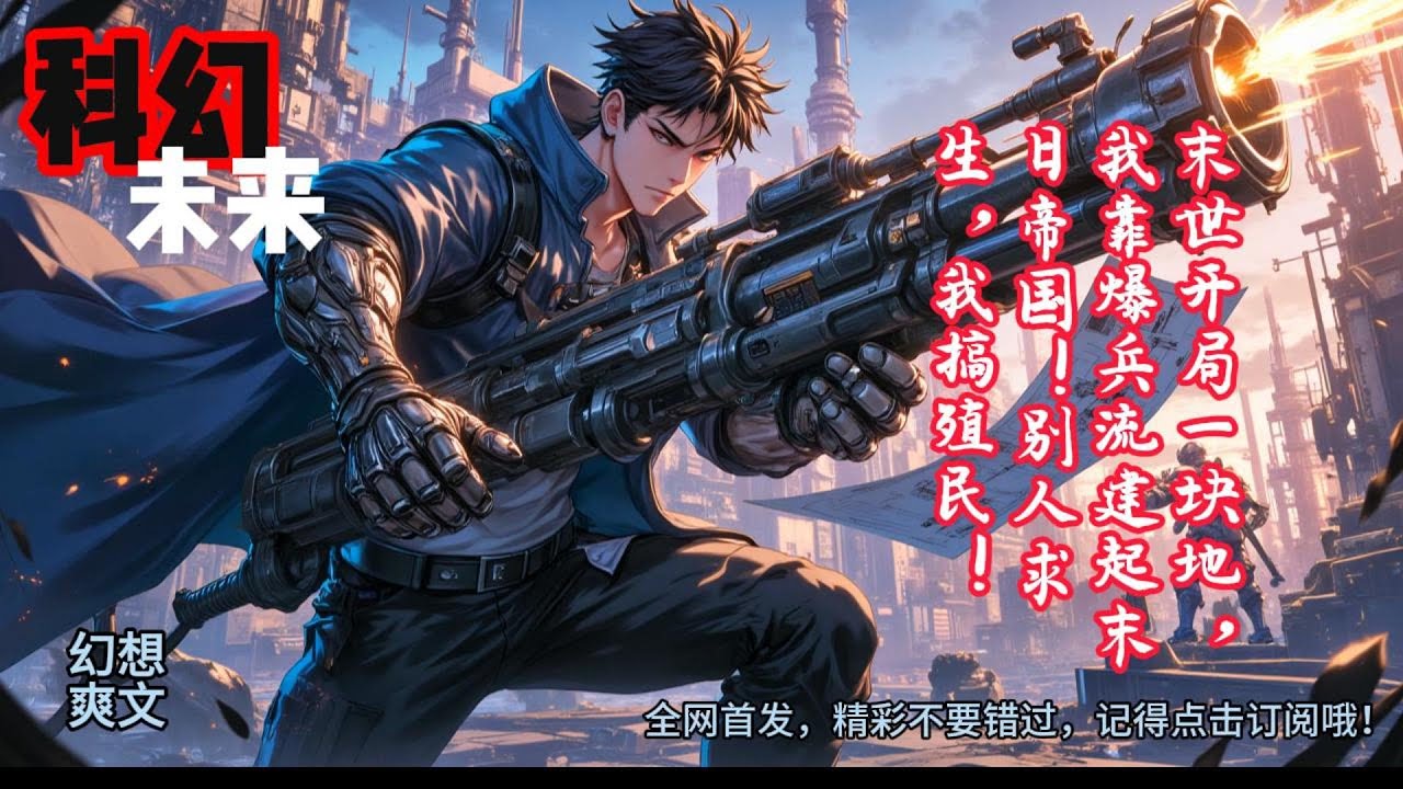 末世開局一塊地，我靠爆兵流建起末日帝國！別人求生，我搞殖民！【末日軍閥】#科幻 #未來科技 #末世#系統