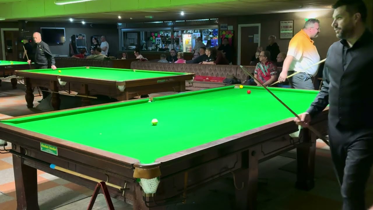 Welsh Billiards Series 2025/6 - Round 1 - Llanelli - Matthew Hiscox vs Alex Donne