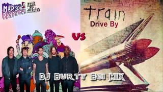 Maroon 5 ft Wiz Khalifa vs Train - Payphone Drive By (DJBurtyBoi MIX)