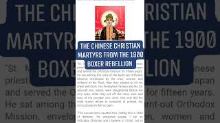 They Tortured And Killed These People For Their Faith