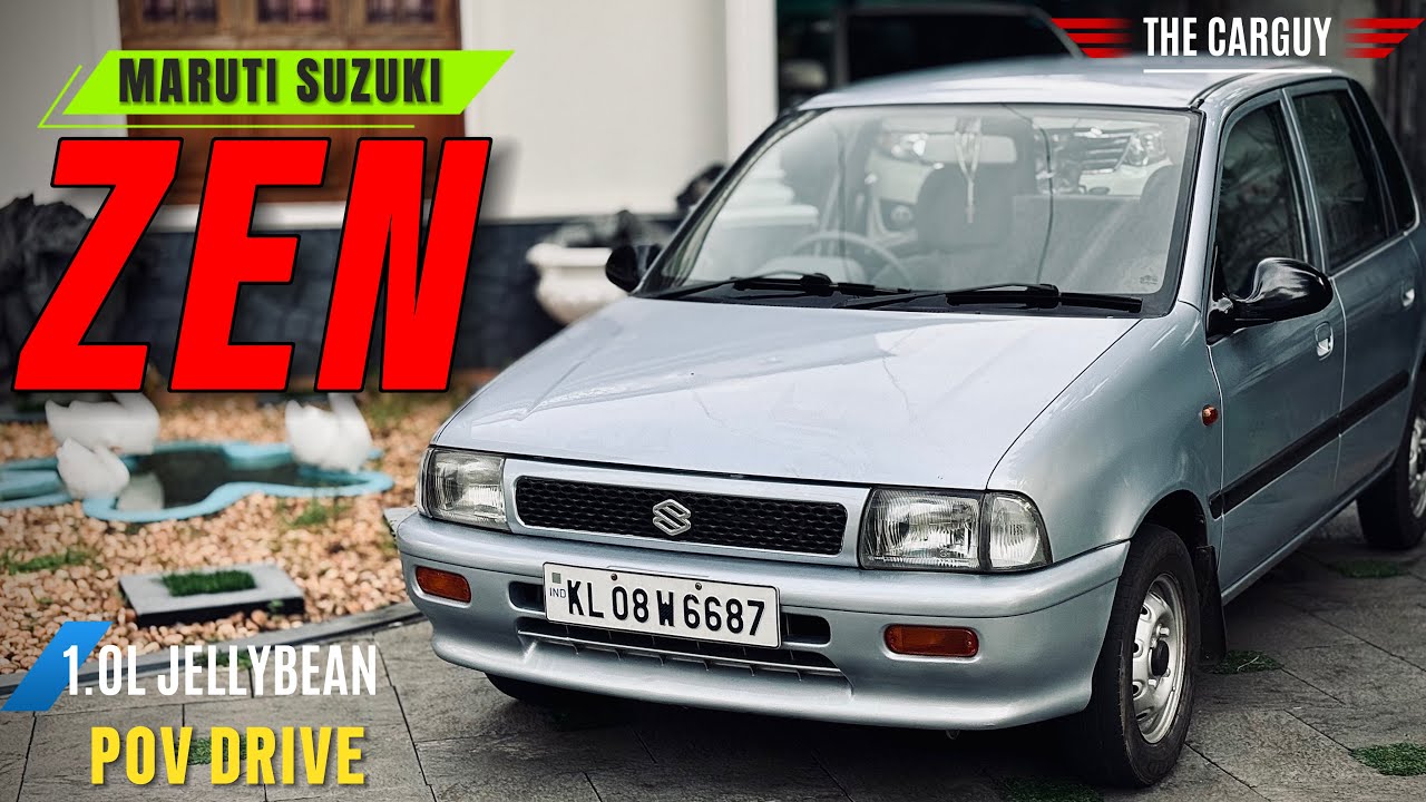 2003 Model Maruti Suzuki ZEN POV Drive | 1.0 L MPFI Petrol | Jellybean | ASMR | The Carguy | #142 |
