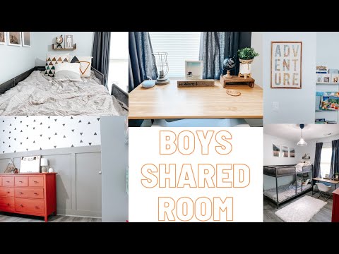 Room Makeover 2021! Boys Shared Room Tour