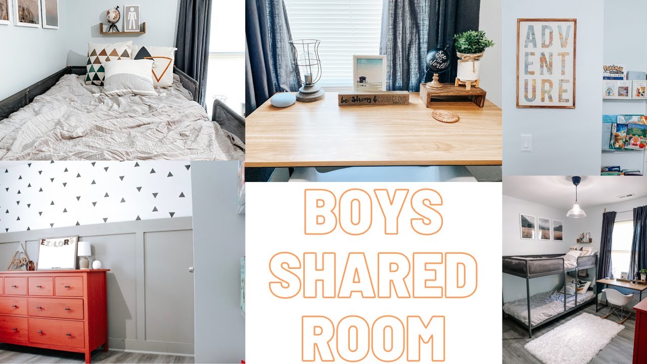Room Makeover 2021! Boys Shared Room Tour