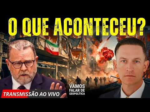 🚨 AO VIVO: Analista da CIA Larry Johnson – Trump desistiu do Irã? A resposta vai te chocar!