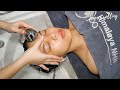 ASMR Massage: 3,5$ Hair Shampoo, Head & Facial Massage at Himalaya NHN Spa