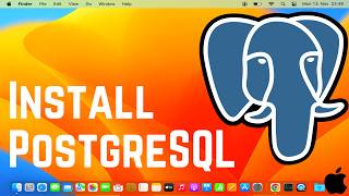 how to install postgresql on mac | install postgresql on macos (2024)