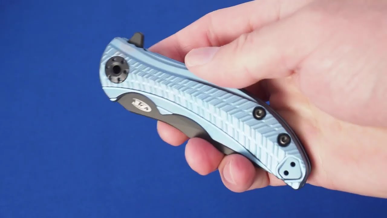 Нож Zero Tolerance 0609BLUBLK First 6 RJ Martin USA