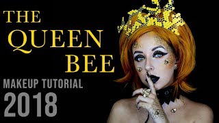 QUEEN BEE 🐝 MAKEUP TUTORIAL | BEELUXURY 🎃
