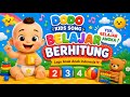 Lagu Belajar Berhitung 1 2 3 🎶 DODO Kids Song
