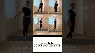 A guide to “Joint Movements”  #reels #anatomy #science #yoga #bodybuilding