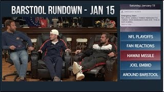 Barstool Rundown - January 15, 2018