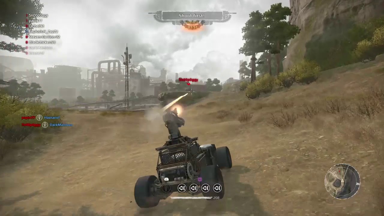 Crossout Big black scorpion Gameplay