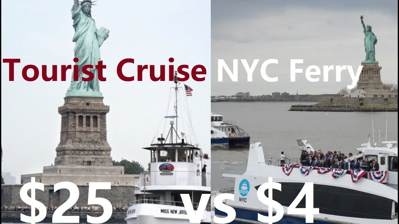 NYC's best kept secret | NYC Ferry | Midtown Manhattan to Staten Island | Statue of Liberty view