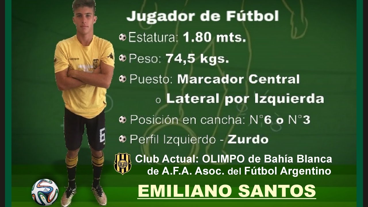 Charly© Arte Digital Video Emiliano Santos Jugador Futbol YouTube