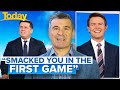 Blues legend's hilarious jab at Maroons supporter Karl | Today Show Australia