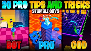 20 Pro Tips and Tricks in Stumble guys | Ultimate Guide to Become a Pro screenshot 1