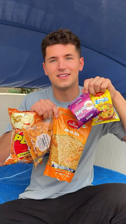 Trying EVERY Indian Snack