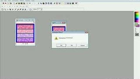 Animation Shop Tutorial [How to make a button]